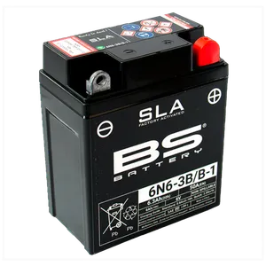 Batería para Moto BS SLA 6N6-3B/B-1